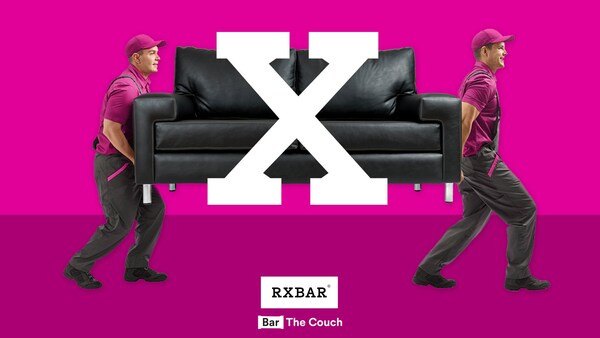 CHALLENGE ACCEPTED! RXBAR WILL PAY YOU TO RELOCATE YOUR COUCH THIS WINTER. SIGN THE BAR THE COUCH PLEDGE.